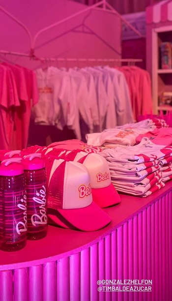 La mercancía de Barbie y