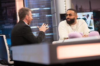 Eladio Carrión y Pablo Motos