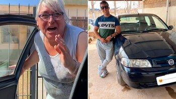 La emotiva reacción de una