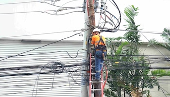 Actualmente se trabaja en la retirada definitiva de cables de fibra óptica, coaxiales y cobre. (ASEP)