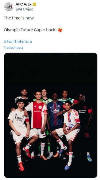 La alianza entre Ajax y Grupo Pachuca facilita la participación de jóvenes mexicanos en torneos internacionales de alto rendimiento como la Future Cup. (X/ @AFCAjax)