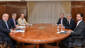 Caputo se reunió con la