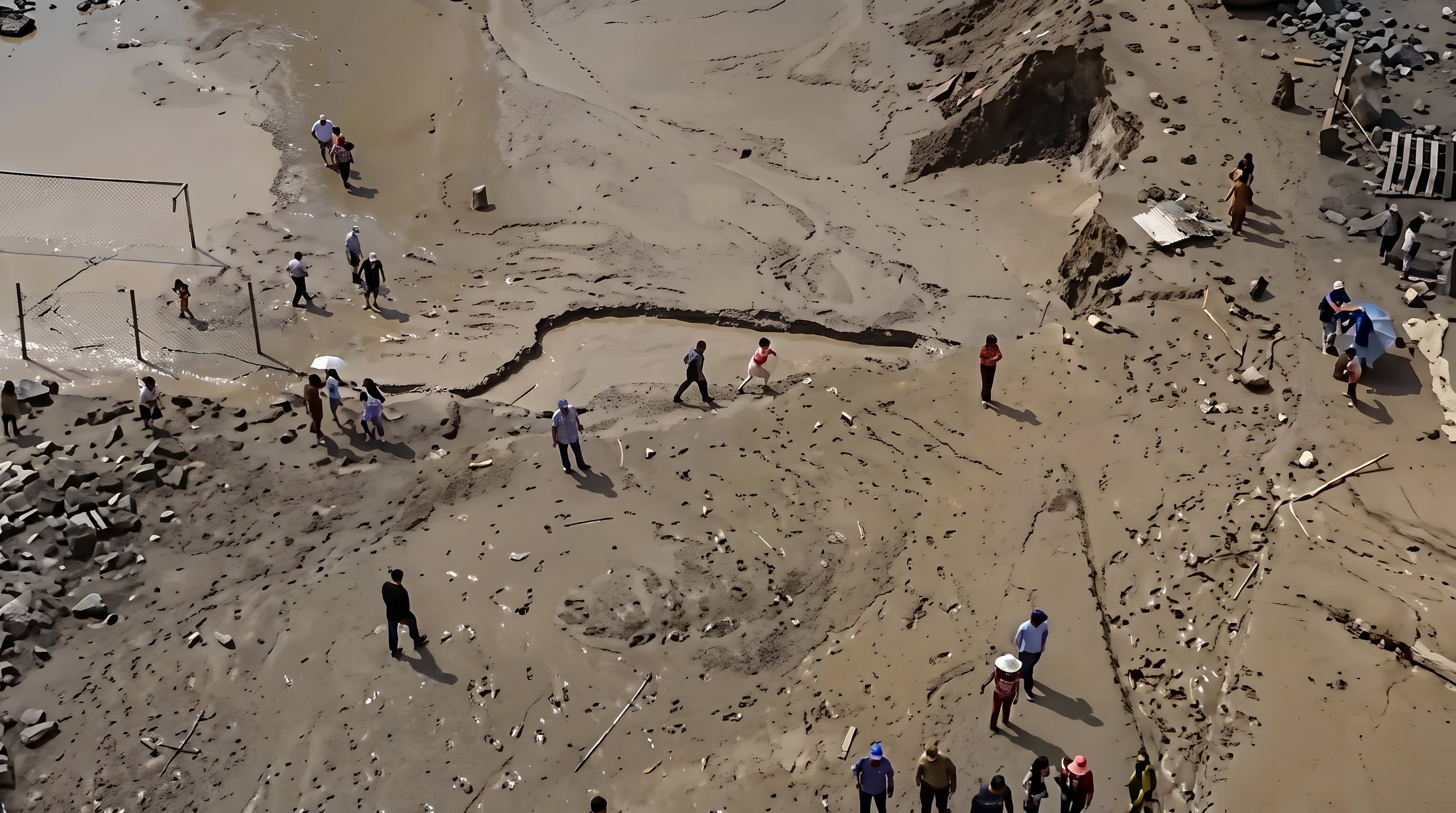 Vecinos de la quebrada del Diablo siguen en riesgo de huaicos y exigen obras de prevención en Tacna