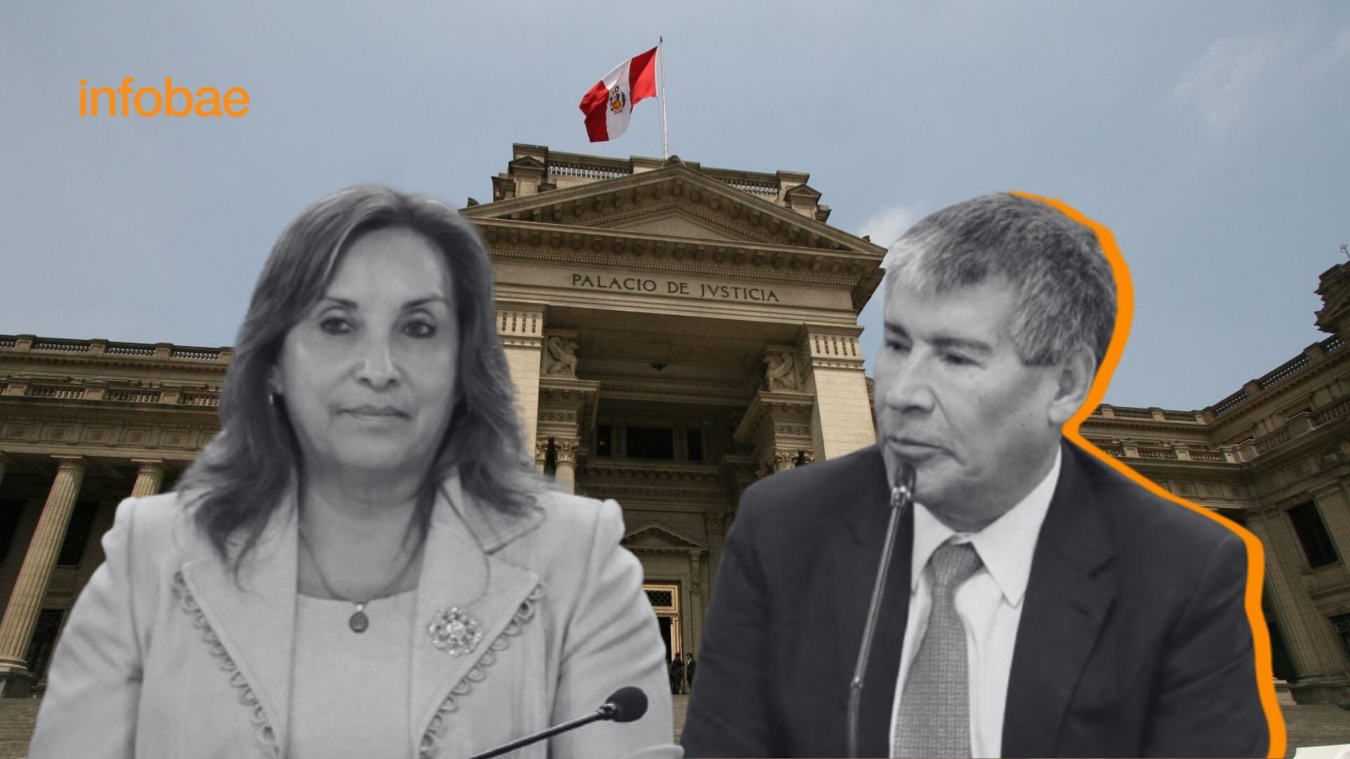 Wilfredo Oscorima y Dina Boluarte