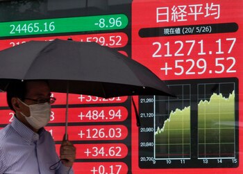 El Nikkei rompe su racha