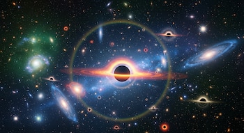 La materia oscura constituye cerca