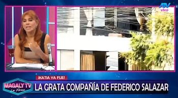 Erika Manrique rompe el silencio sobre su gran amistad con Federico Salazar. Captura: Magaly TV La Firme.