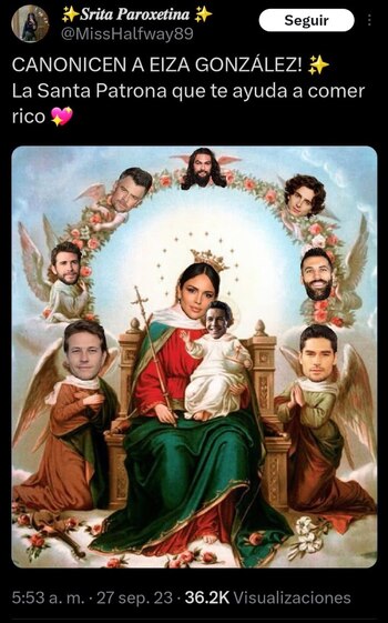 Memes de Eiza González
(captura