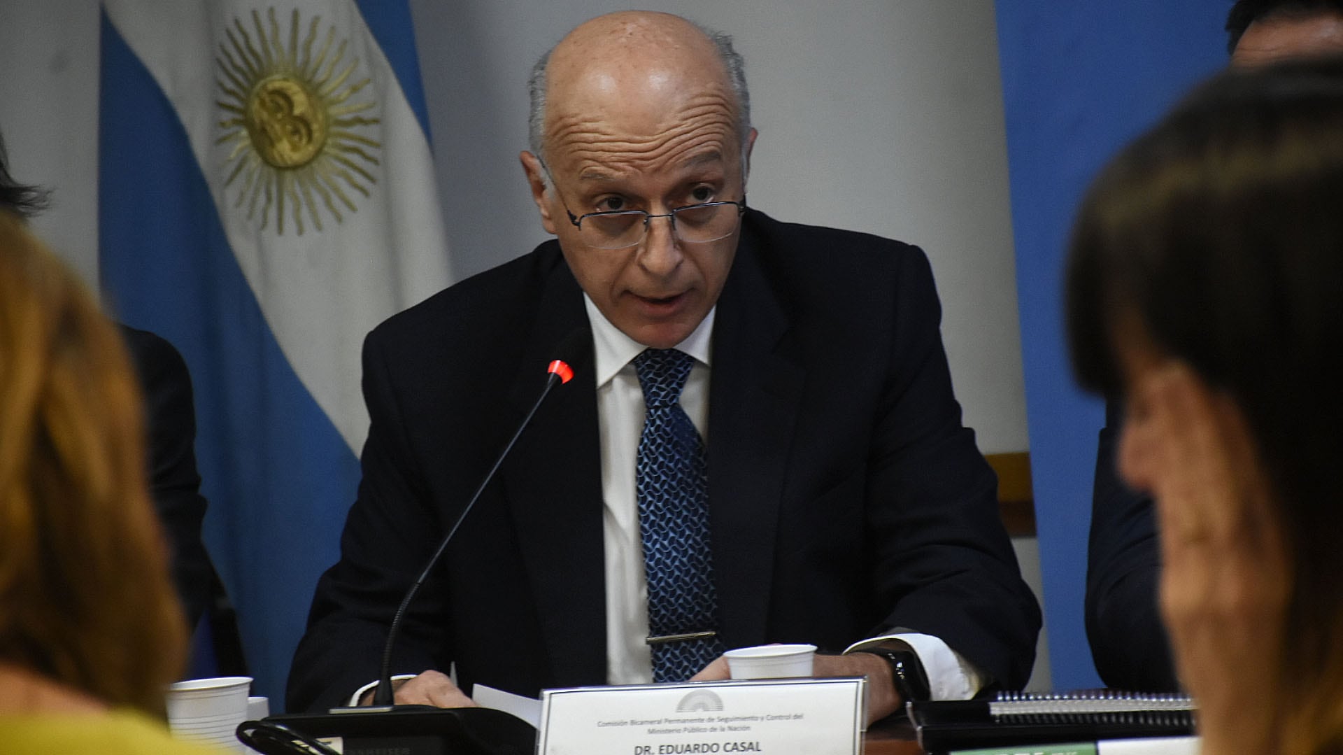 El procurador general Eduardo Casal
