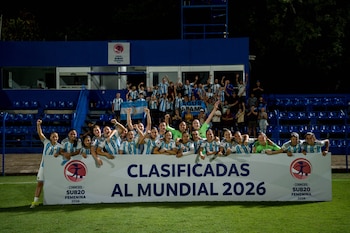 Argentina celebró su clasificación al