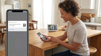 La función inteligente de Google Nest con Gemini que te permite saber si un familiar o amigo llegó a tu casa