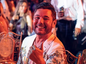 Miguel Poveda durante la XVII Gala Starlite Occident, a 09 de agosto de 2026, en Marbella (Andalucía, España).
Noelia Plaza Cantero
FIESTA;GALA;STARLITE OCCIDENT;09 AGOSTO 2026
10/8/2026
