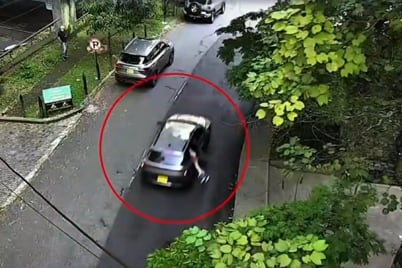 Hombre escapó de un secuestro en Medellín al lanzarse de un carro en marcha