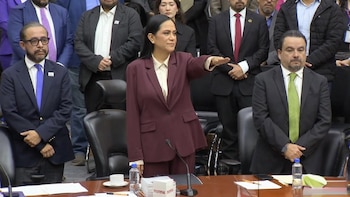 Elección 2027: Ariadna Montiel blinda a Morena y acusa que oposición recurrirá a "calumnias y fabricación de acusaciones". (Foto: X/@A_MontielR)