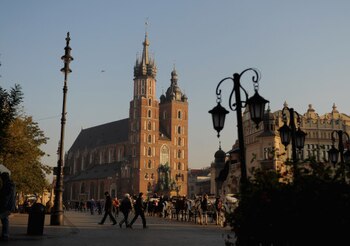 KRAKOW, POLAND - NOVEMBER 07: