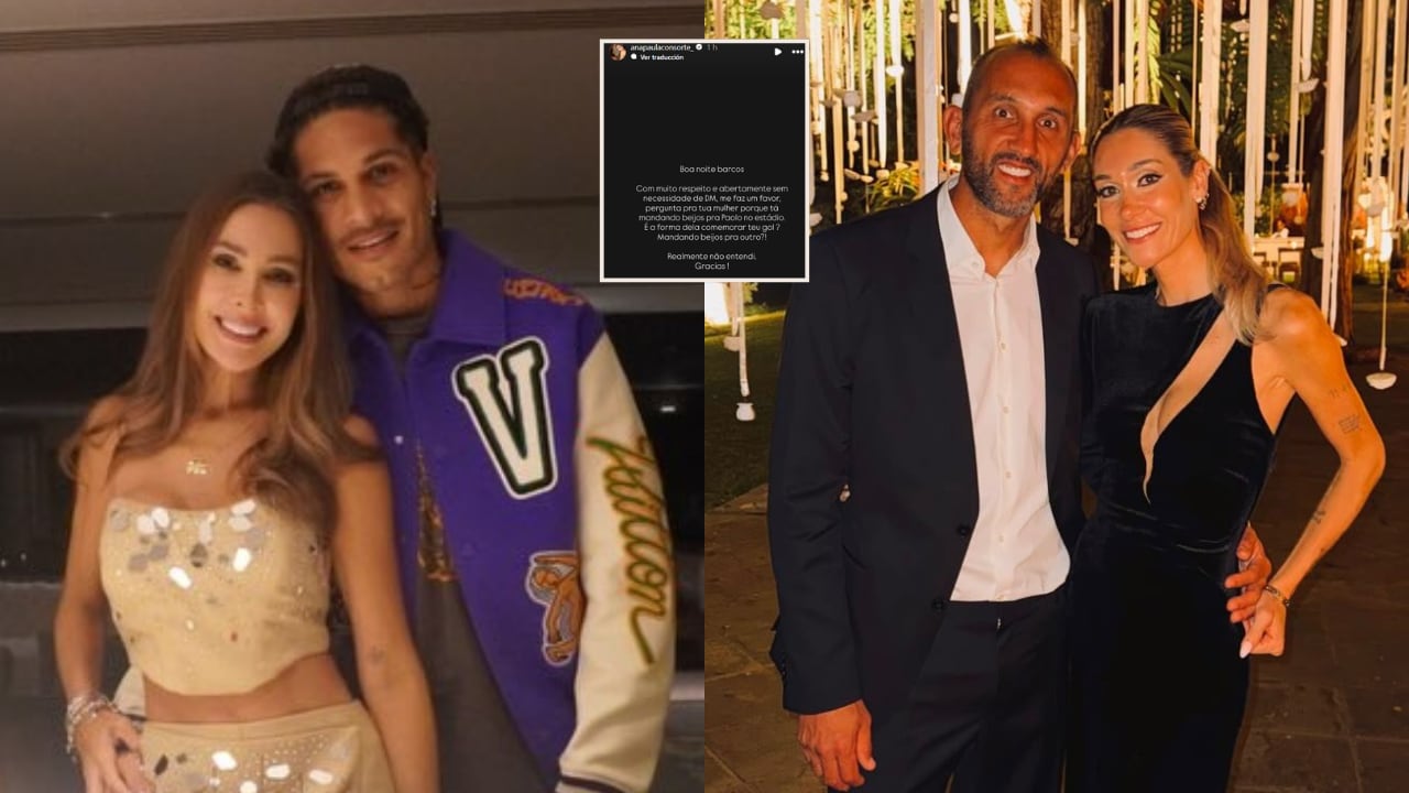 Ana Paula Consorte le reclama públicamente a Hernán Barcos por su esposa: "Pregúntale a tu mujer por qué le manda besos a Paolo"