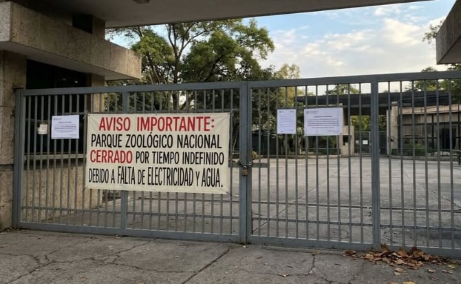 La falta de agua en el Parque Zoológico Nacional de Cuba afecta la alimentación, la limpieza y la atención diaria de los animales./ (Parque Zoológico Nacional de Cuba)