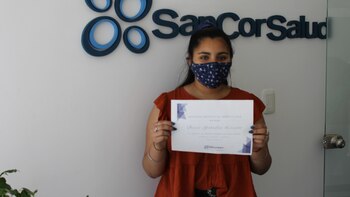 Rocío se convirtió en