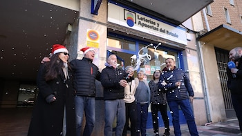 La Lotería de Navidad sonríe