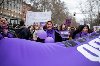 La manifestación del 8M en