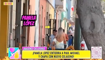 Pamela López y Franco Portales: captan discusión durante su cita y luego terminan a los besos. Captura: Amor y fuego.
