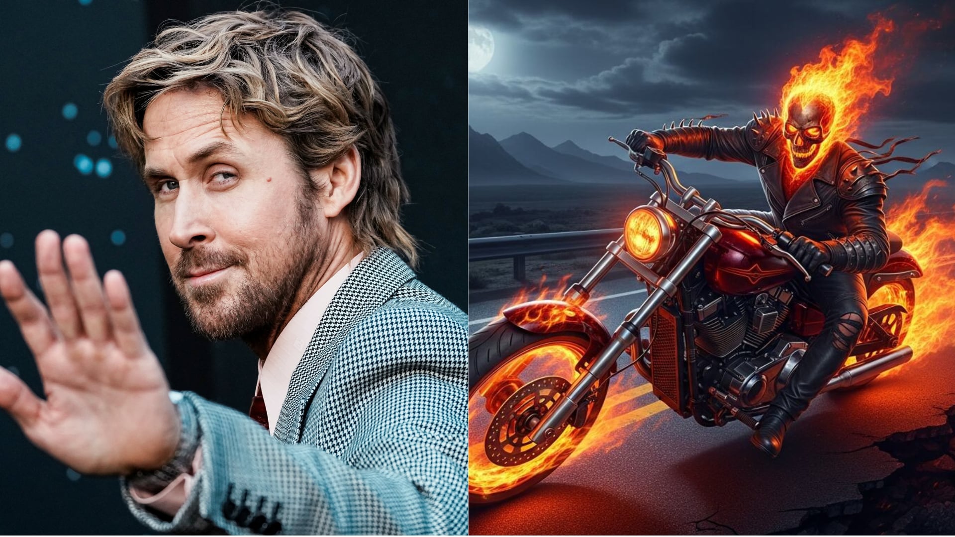 Ryan Gosling confirma su papel como Ghost Rider: “Es un personaje que he querido interpretar desde hace mucho tiempo”