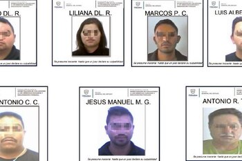 Cuatro policías fueron detenidos por la desaparición de varias personas (Foto: Especial)