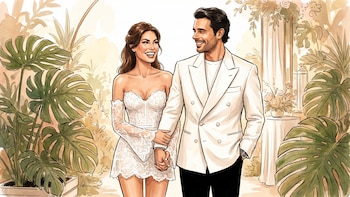 Emmanuel Esparza se casó en Villa de Leyva: ni el actor ni la novia aguantaron las lágrimas en la celebración
