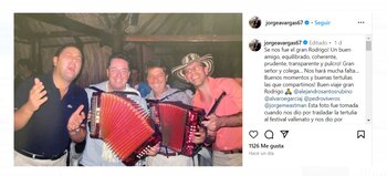 Jorge Alfredo Vargas rinde homenaje