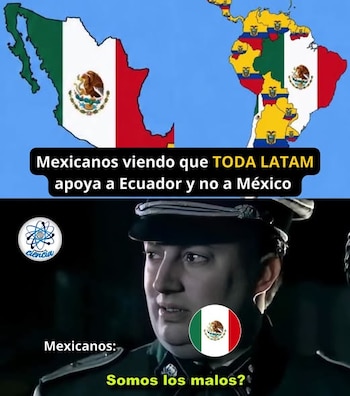 memes México vs Ecuador
