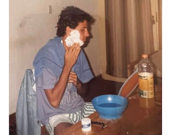 José María Listorti adolescente, en