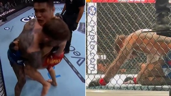 Un luchador de UFC recibió