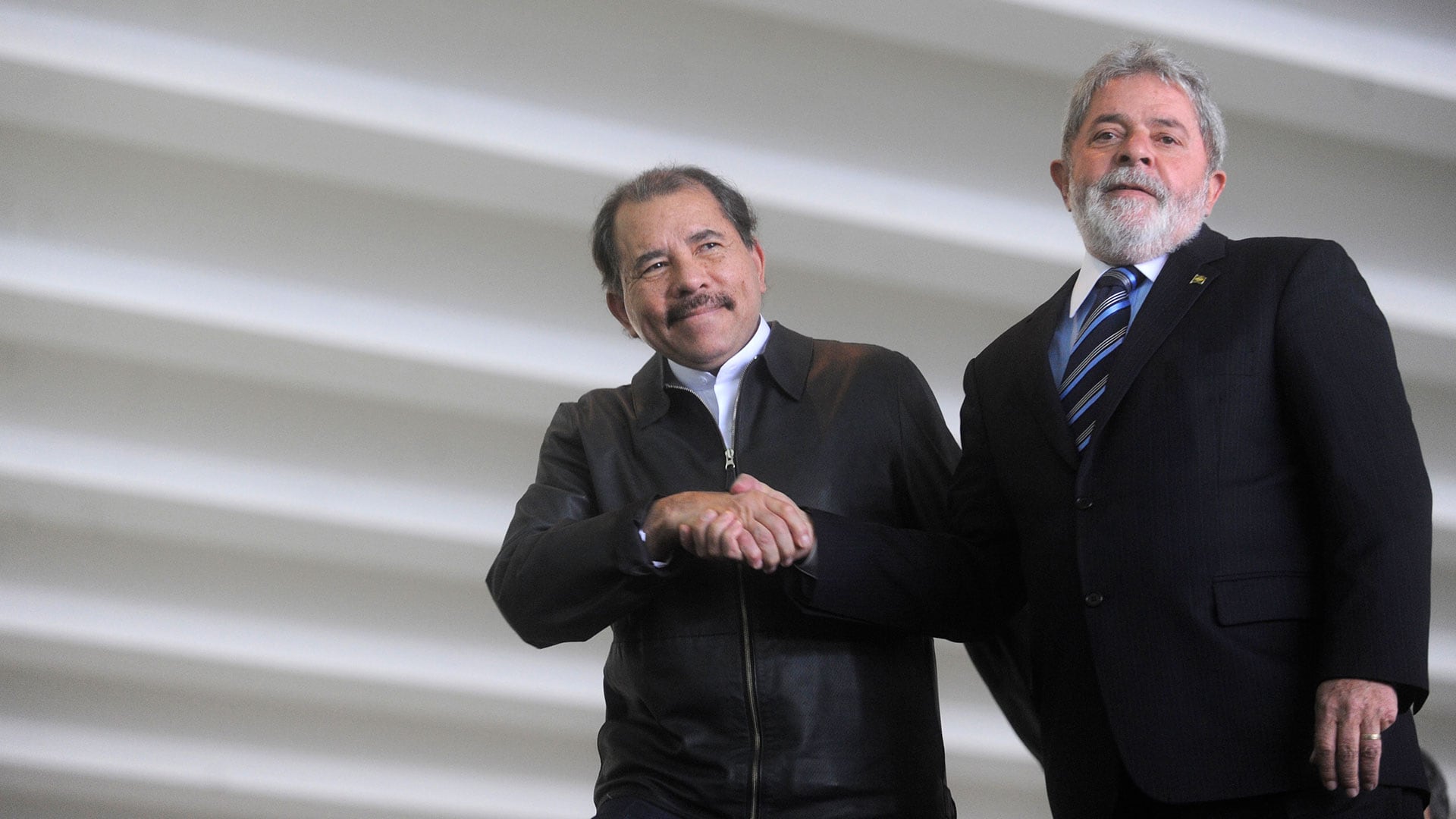 Lula da Silva y Daniel Ortega durante una reunión oficial en Brasilia (Archivo)