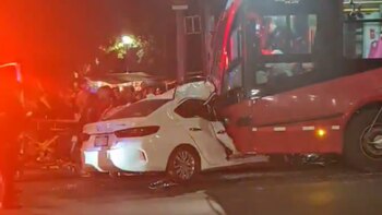 El terrible accidente también dejó