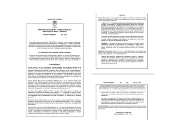 Con el borrador de decreto