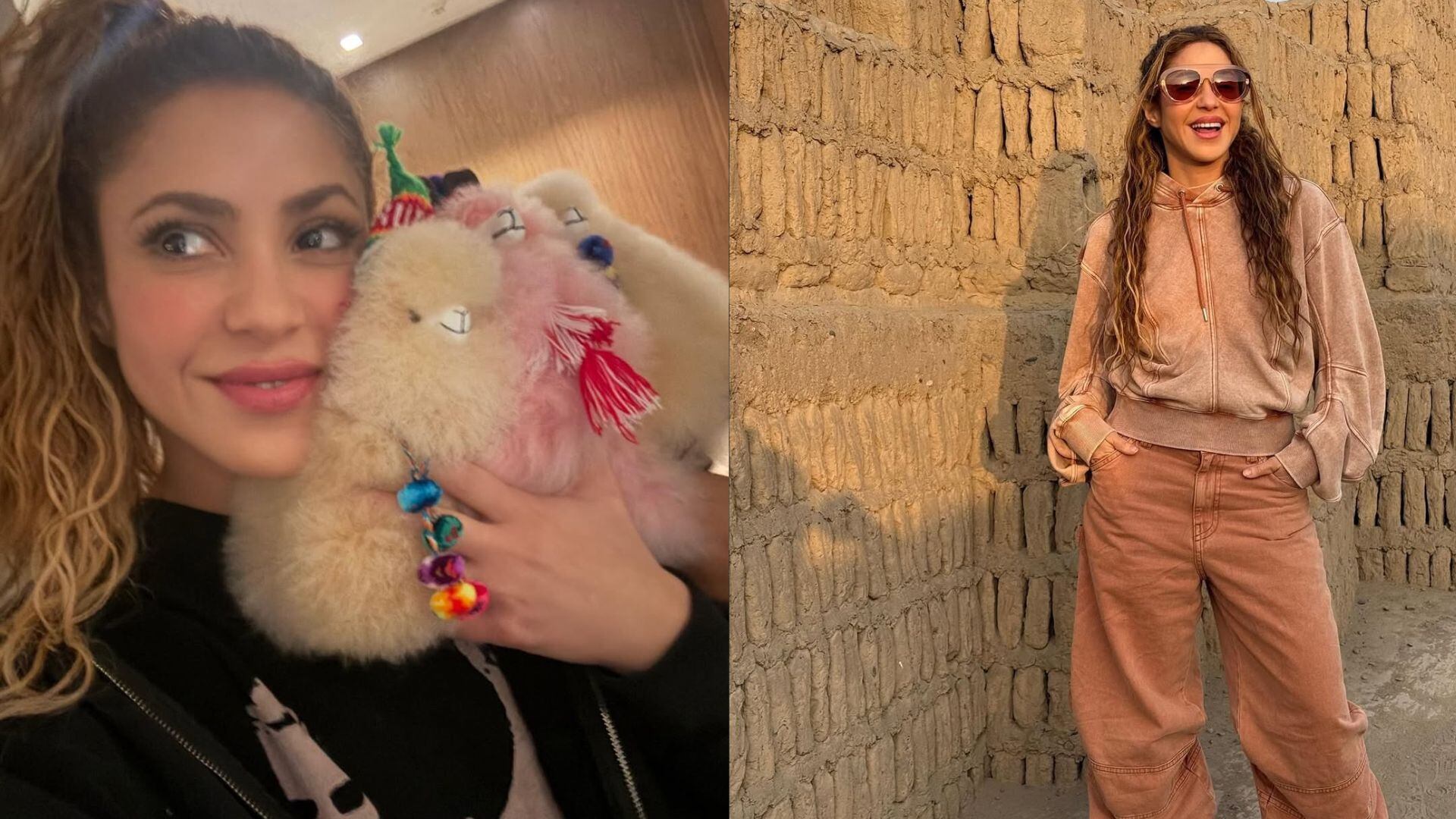 Shakira comparte fotos de su estadía en Lima: huacas, llamas de colores y desayuno peruano