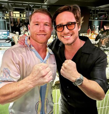 Así se reuinieron Diego Boneta