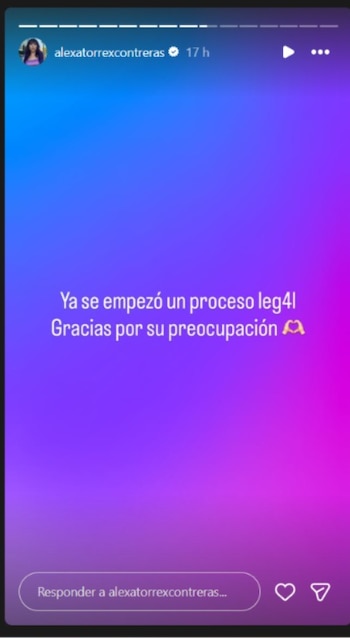 Alexa Torrex ya inició un proceso legal con lo que ocurrió en su apartamento - crédito @alexatorrexcontreras/ Instagram