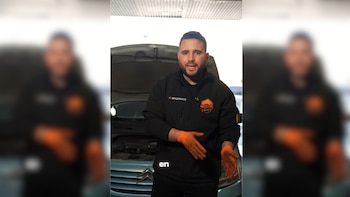 Juan José Ebenezer, mecánico, sobre