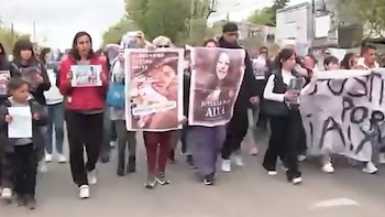 La familia de Aixa marcha para pedir Justicia por su muerte y pide que se entregue su ex, principal sospechoso: “Está por acá”