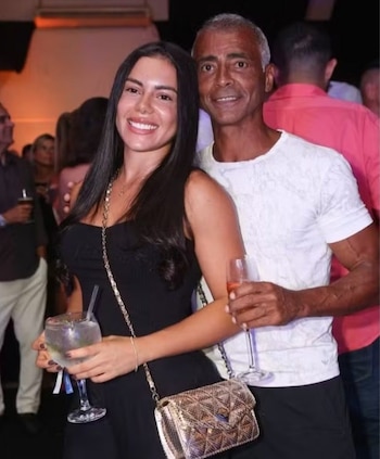 Romario con su ex novia,