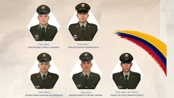 Estos son los cinco patrulleros