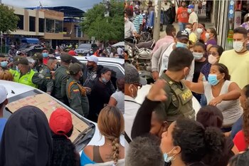 Tropel en Sabanalarga