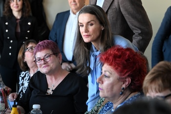 Los reyes Felipe y Letizia visitan Entrevías (Europa Press)