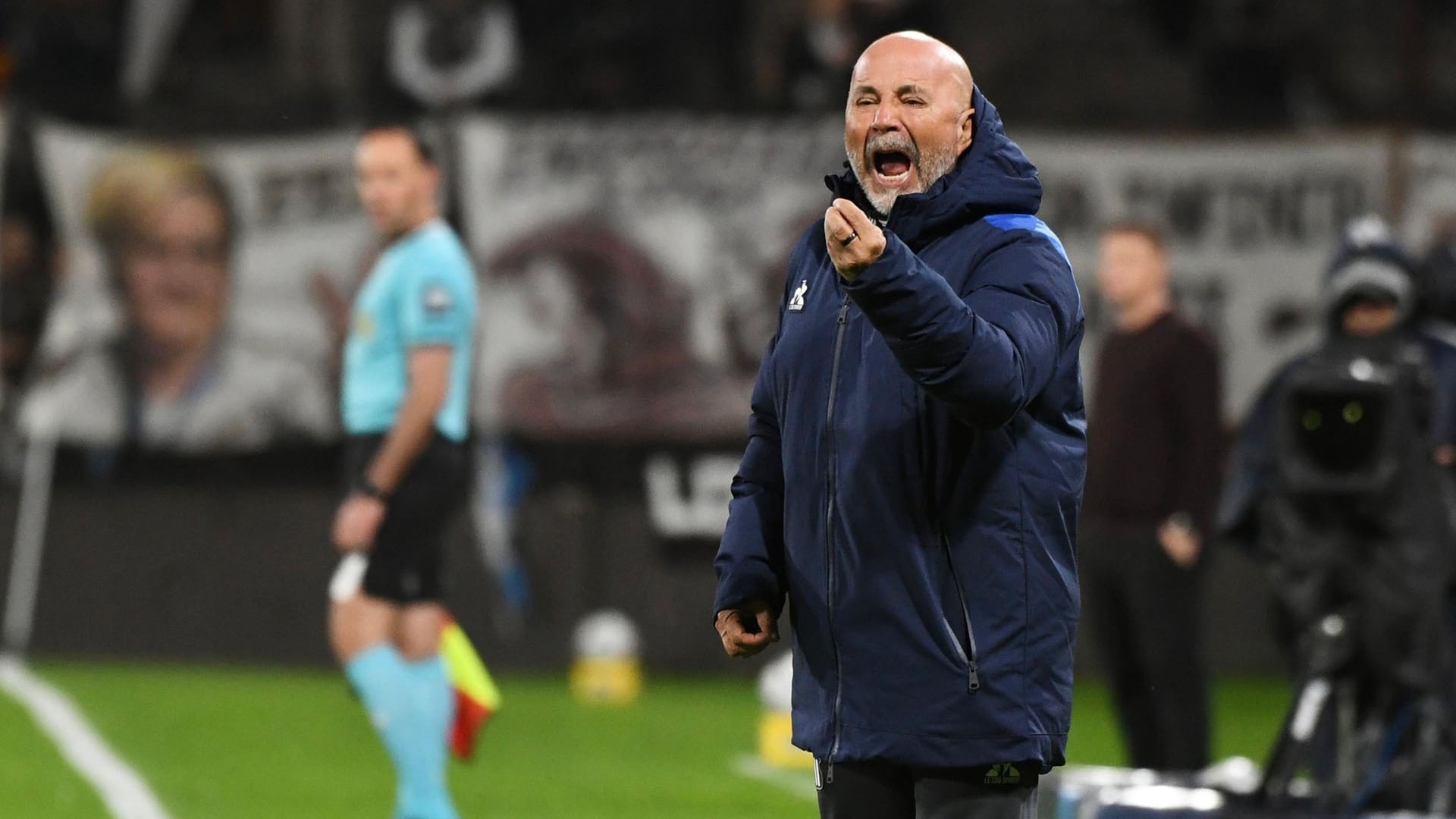 Sampaoli, ante Platense: fue su único triunfo en el torneo (FOTOBAIRES)