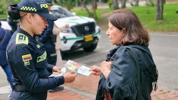 Las autoridades en Bogotá realizaron