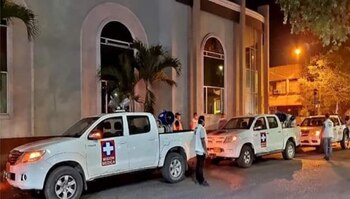 Vehículos de la UNP y