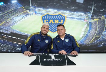 Chiquito junto al Chelo Delgado