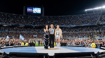 Quiénes son las artistas que se perfilan para cantar el himno en la final del Mundial
