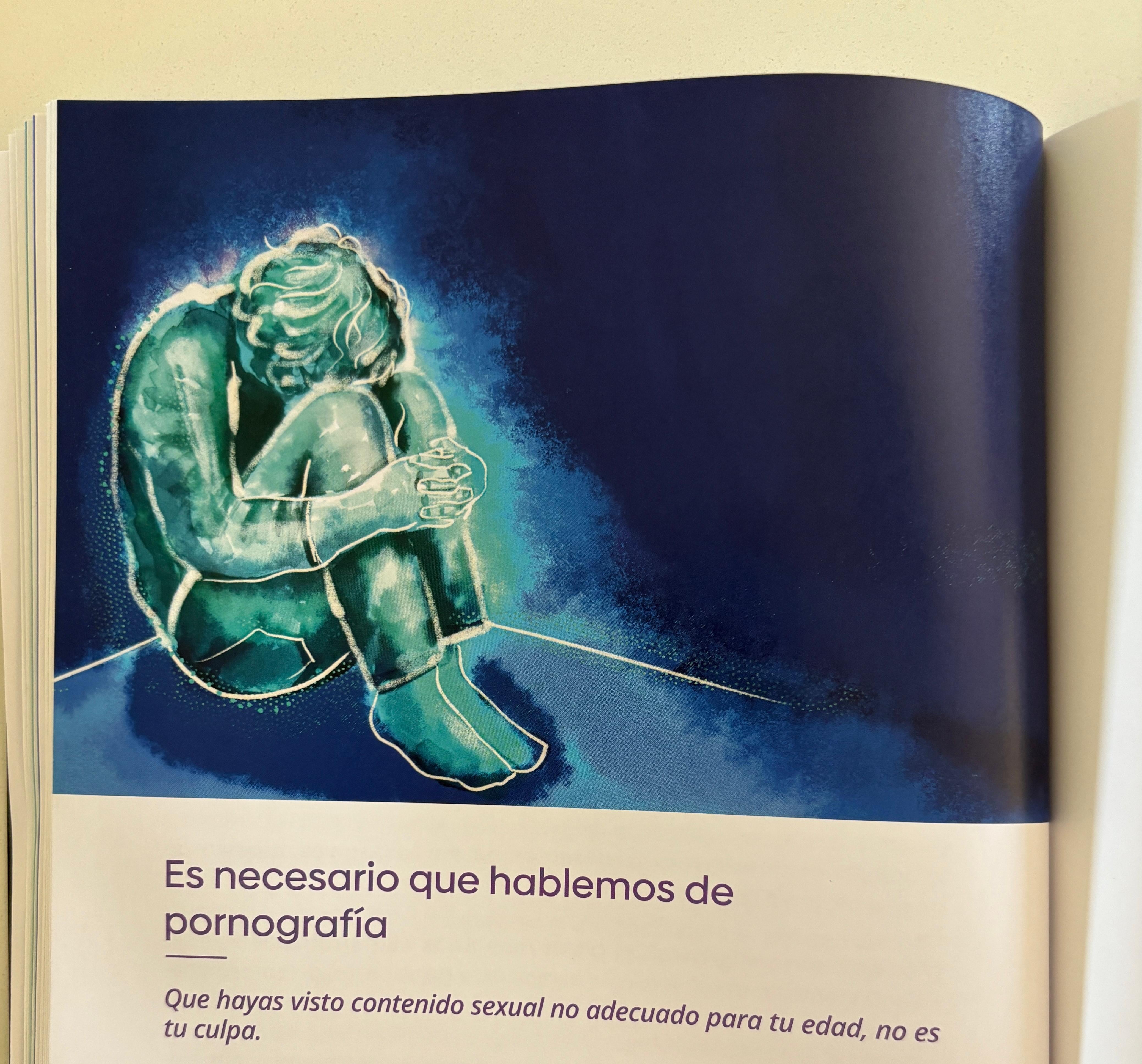 Una página del libro